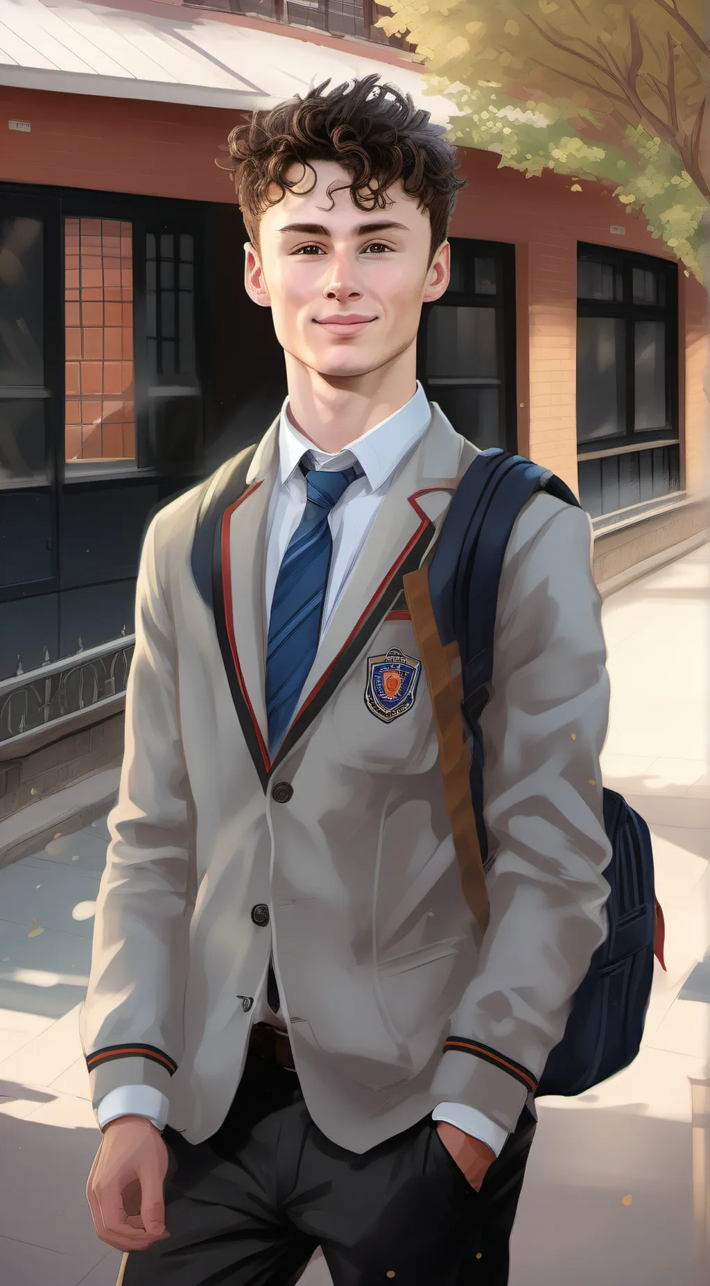 ai character: Dale Henderson  background