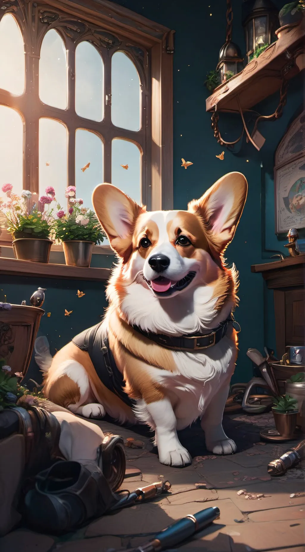 ai character: Olivia background
