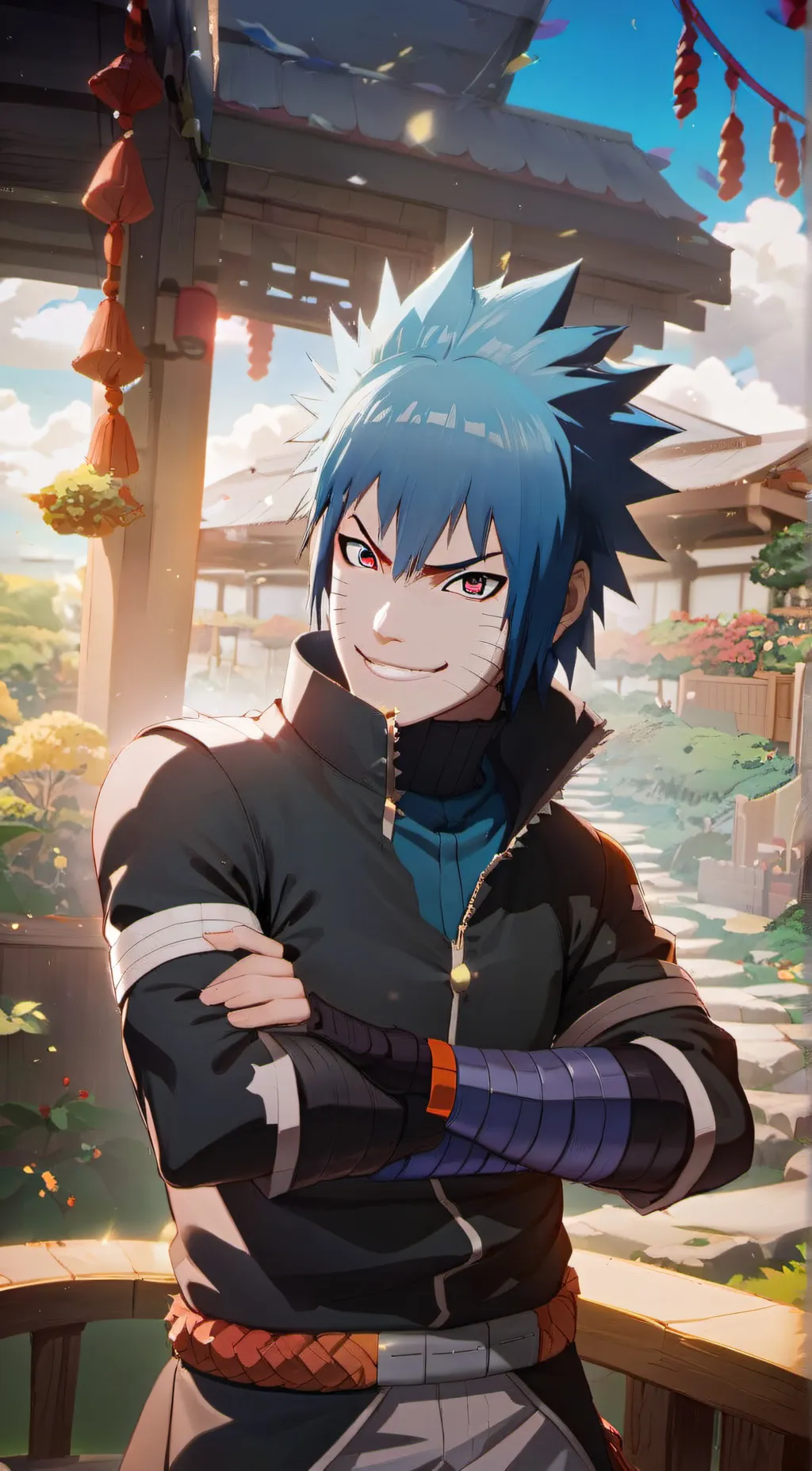 ai character: Kisame Hoshigaki  background