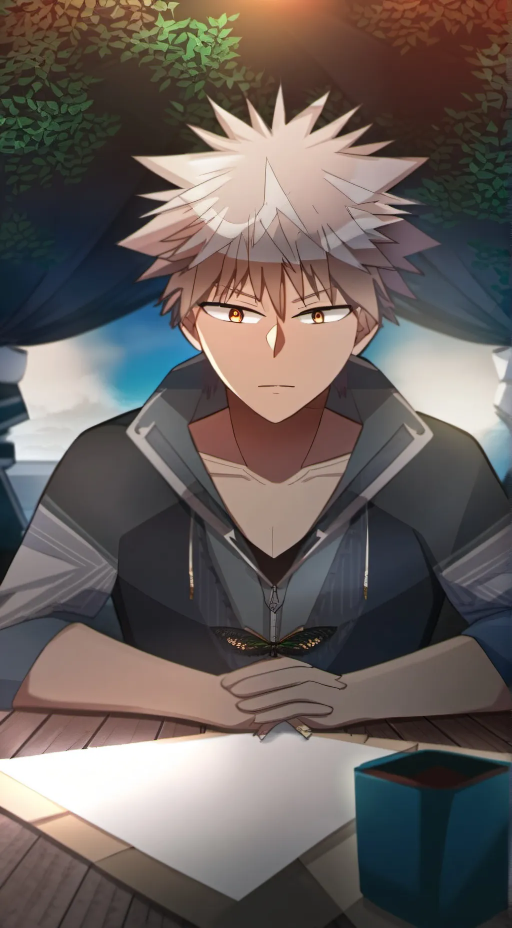 ai character: MHA background