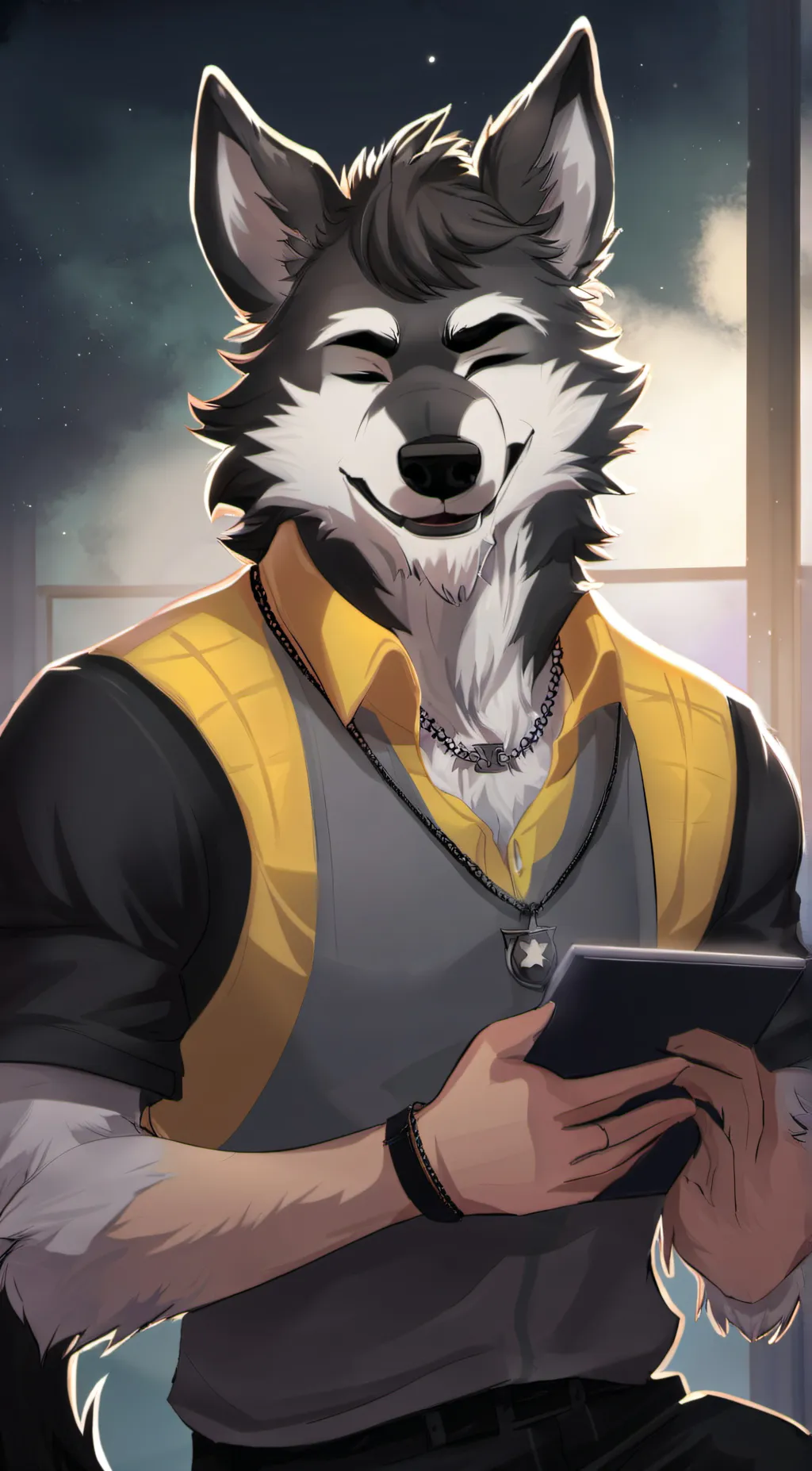 ai character: Adam background