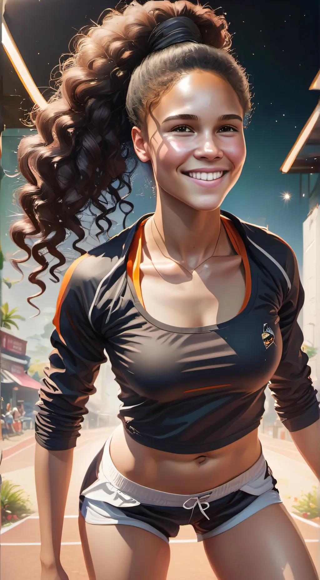 ai character: Hailey Thomas background