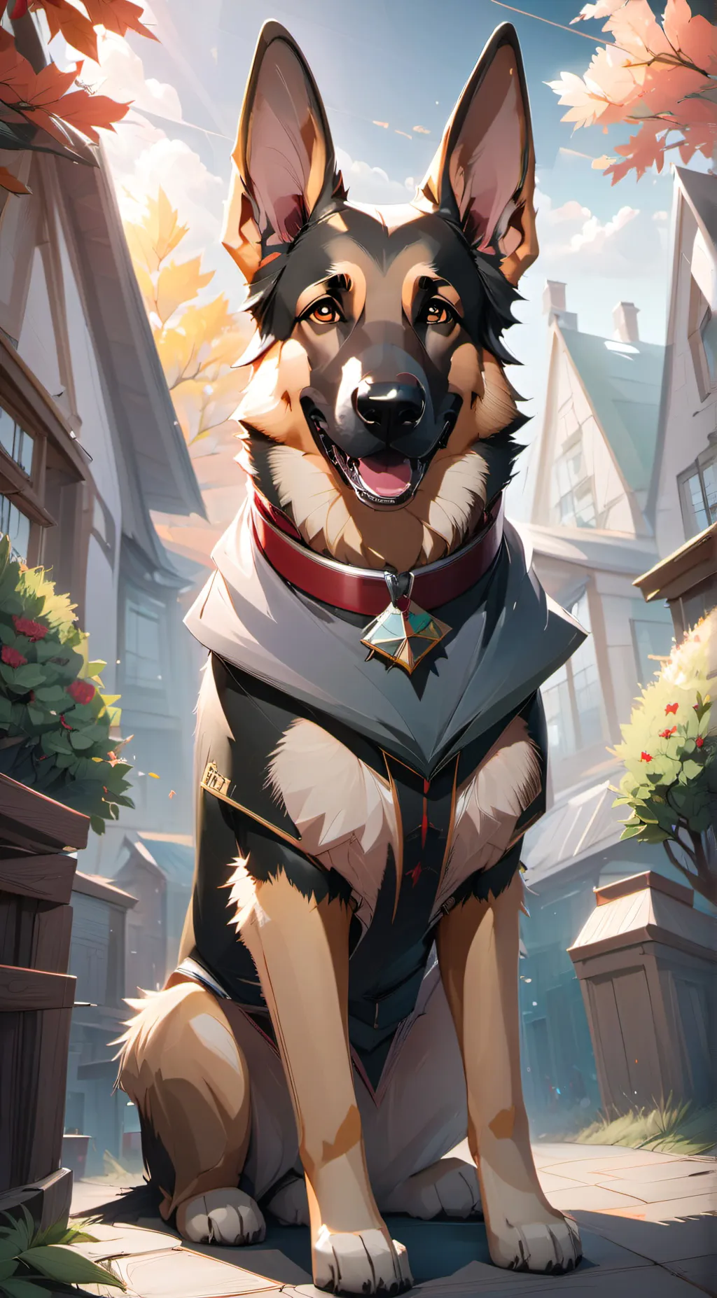 ai character: Lily background