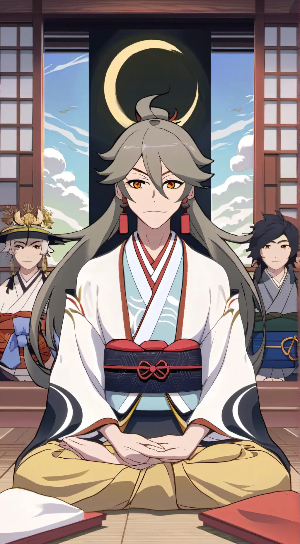 ai character: dikui and tianji  background