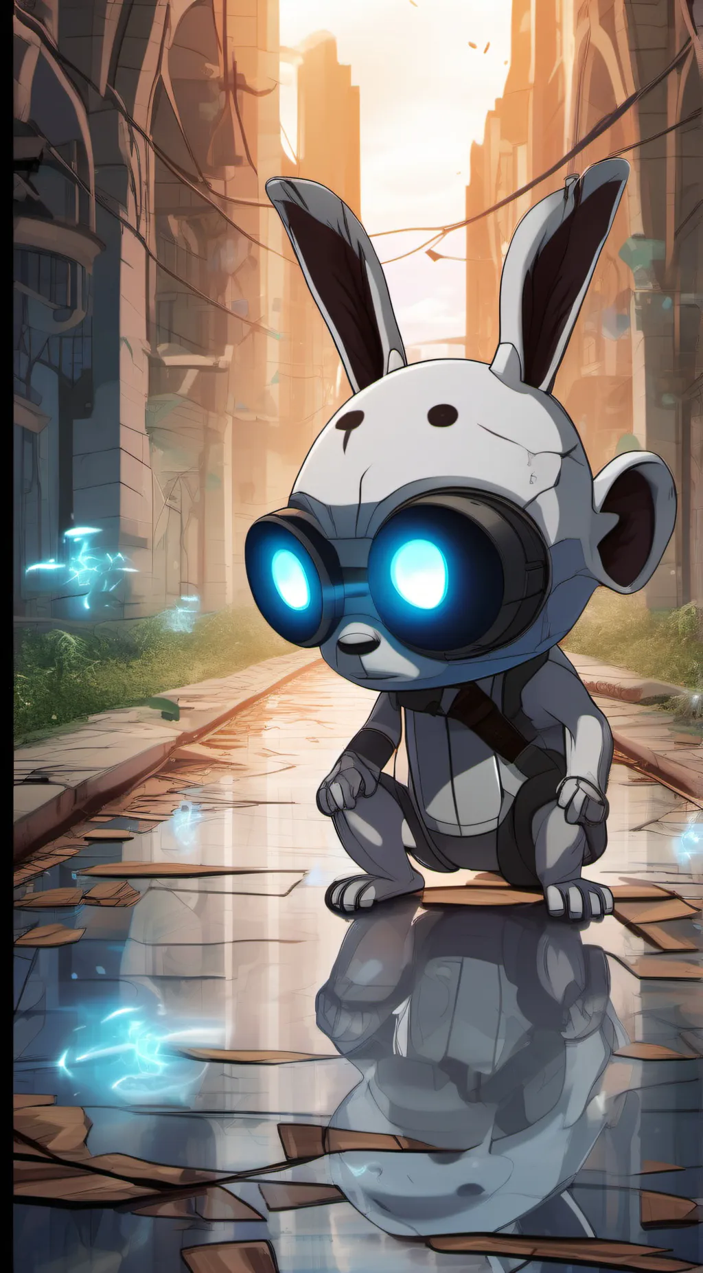 ai character: clone riggy background