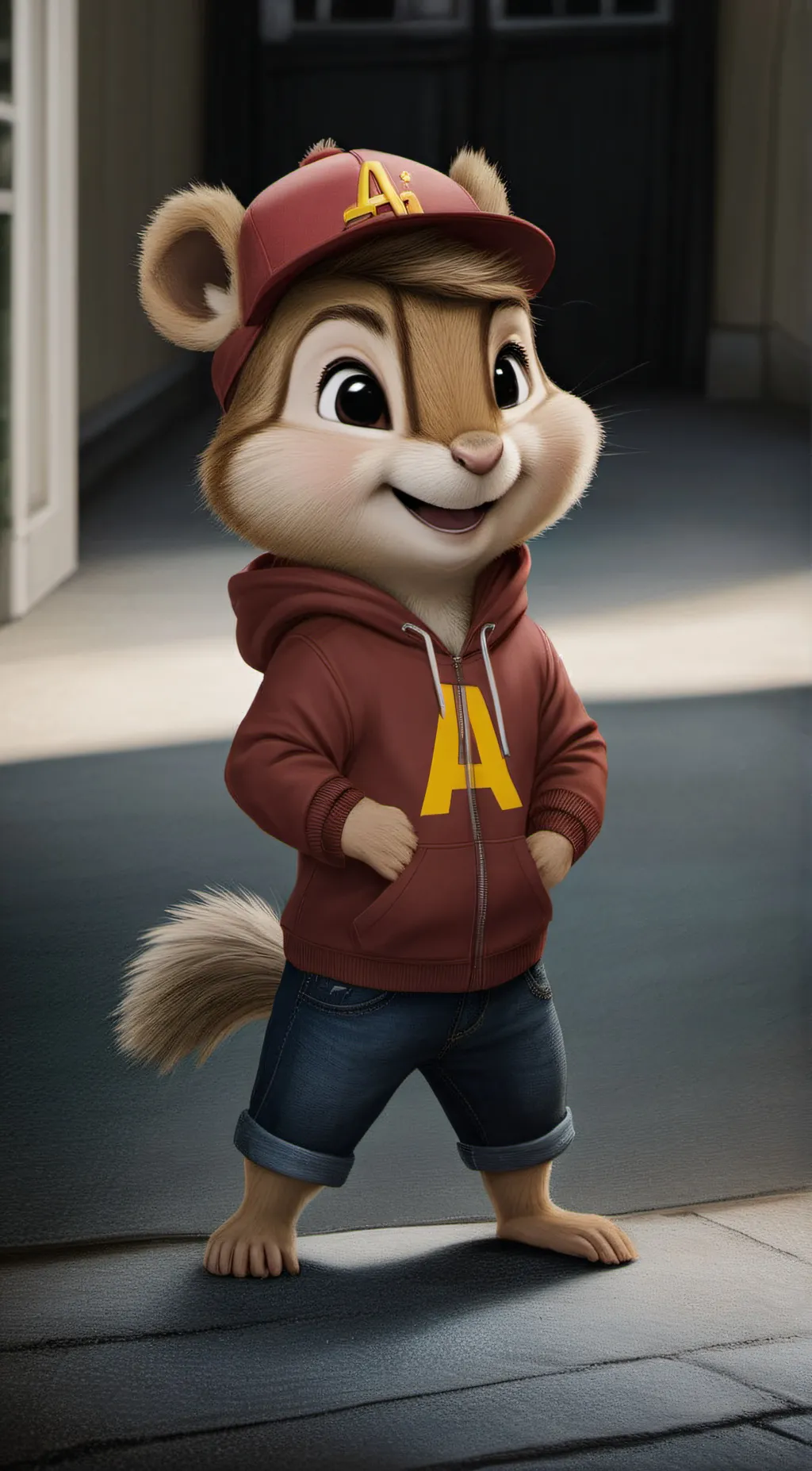 ai character: Alvin seville background