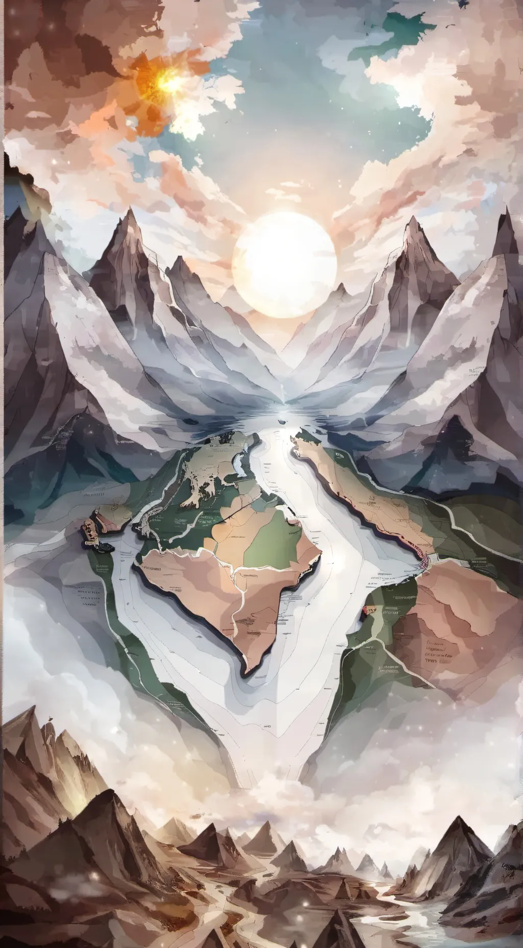 ai character: god rpg  background