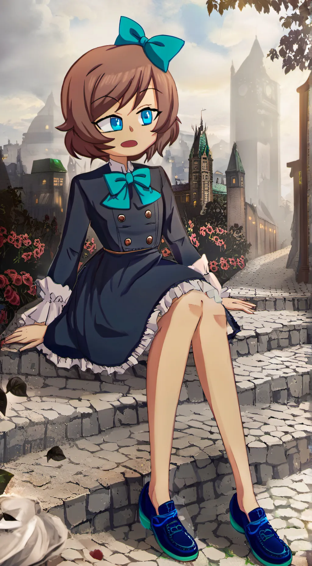 ai character: Opal background
