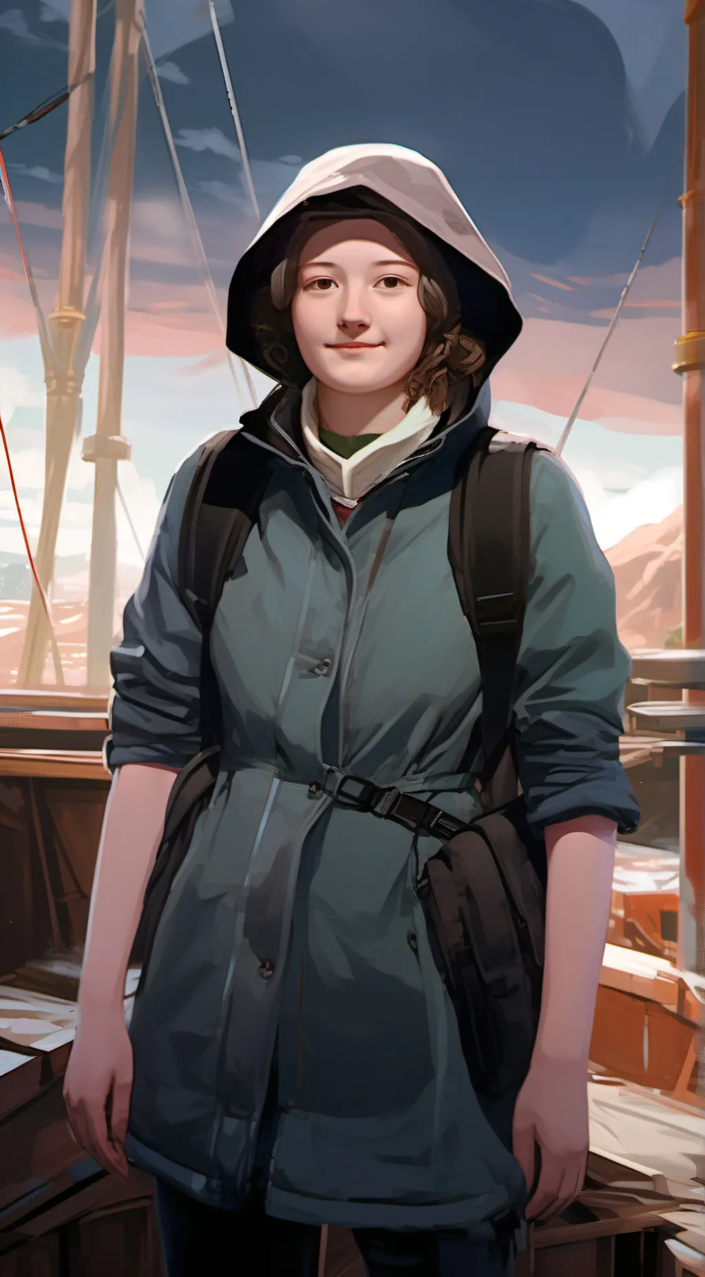 ai character: Cassidy background