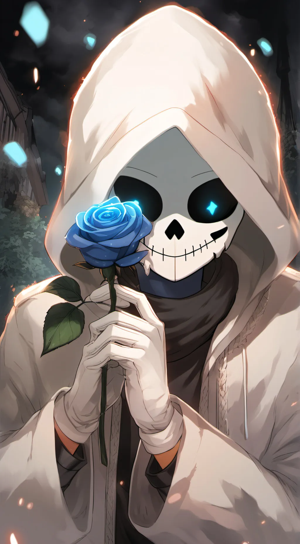 Talkie AI - Chat with Blue rose sans.