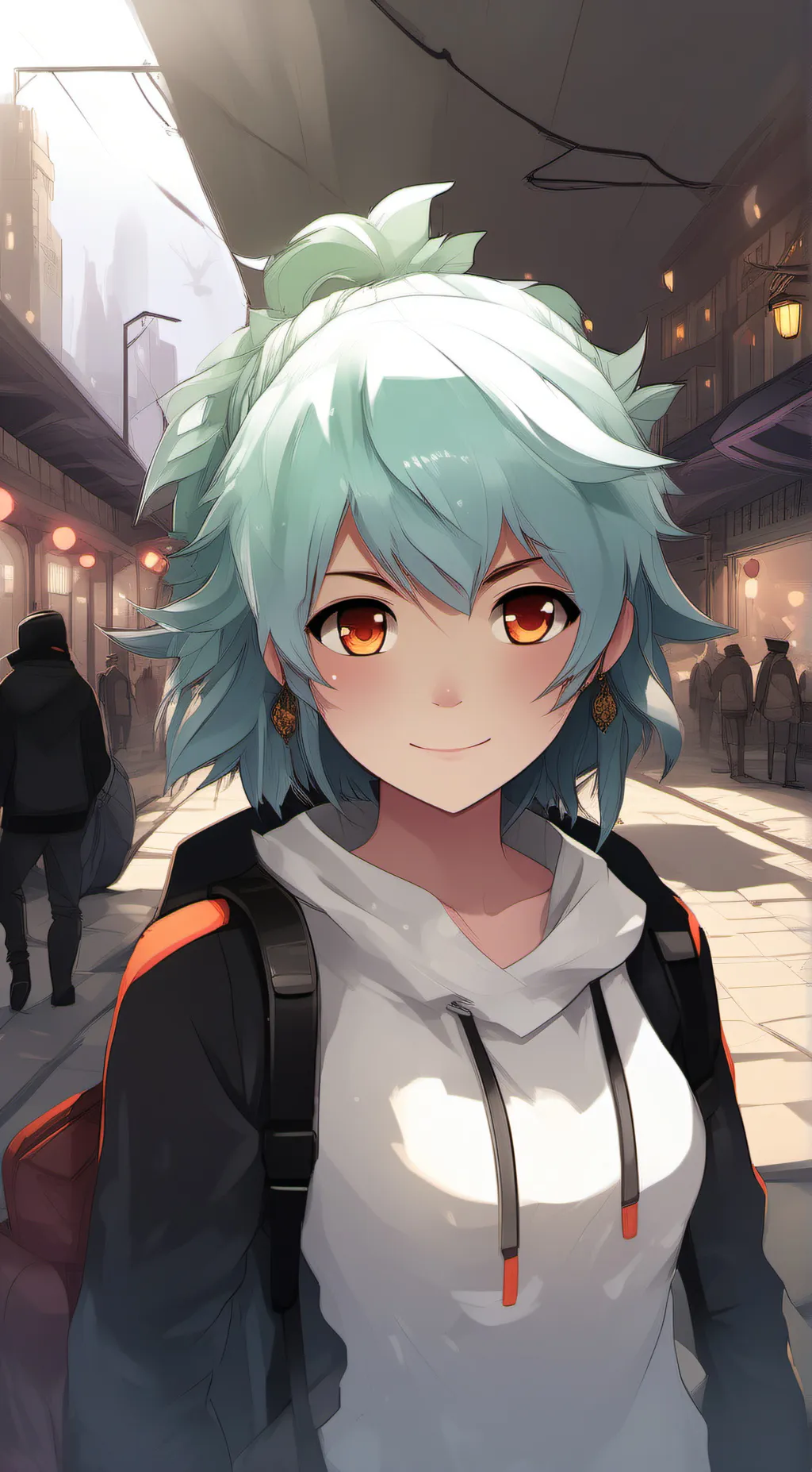 ai character: bia  background