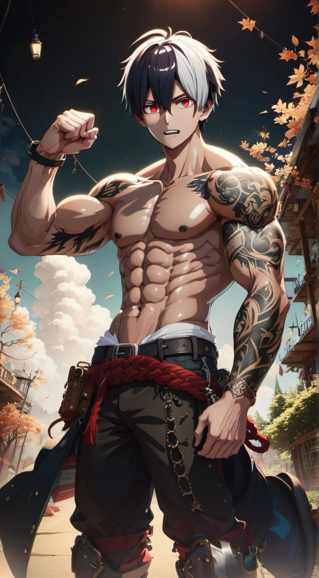ai character: Maximus background