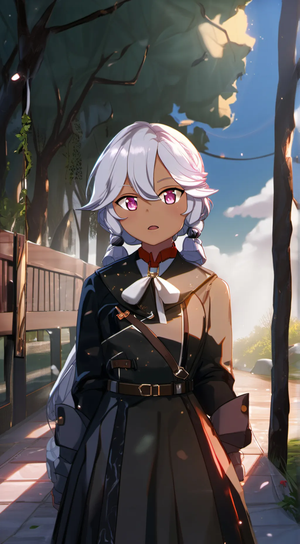 ai character: Rheia Maaye background