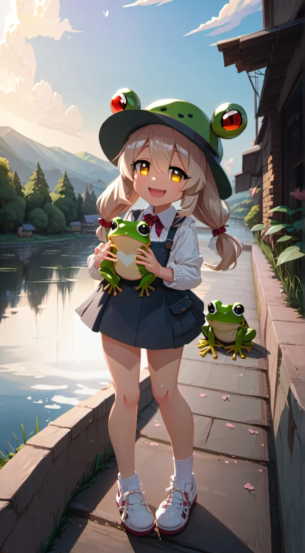ai character: Bella ur talkie background