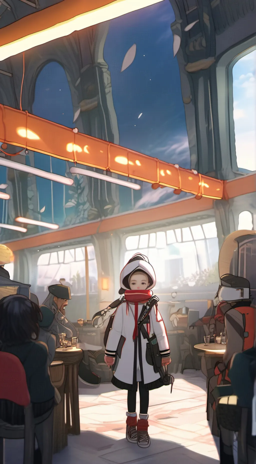 ai character: eind background
