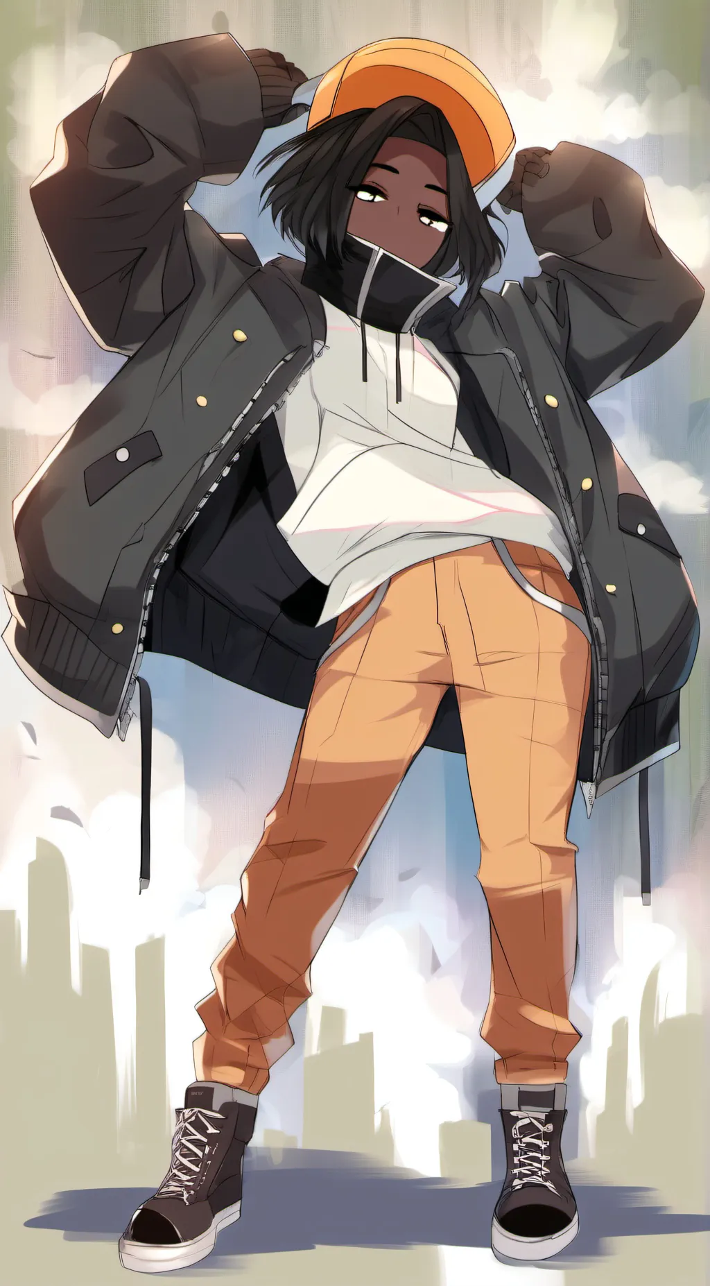 ai character: Crystal(idk) background