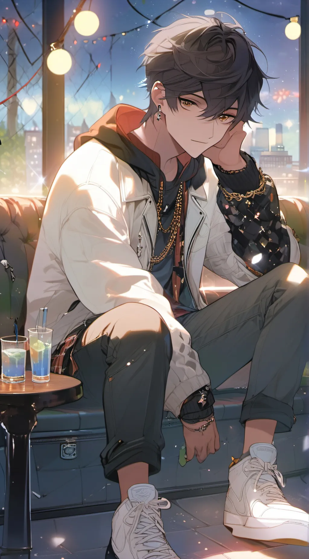 ai character: ethan background