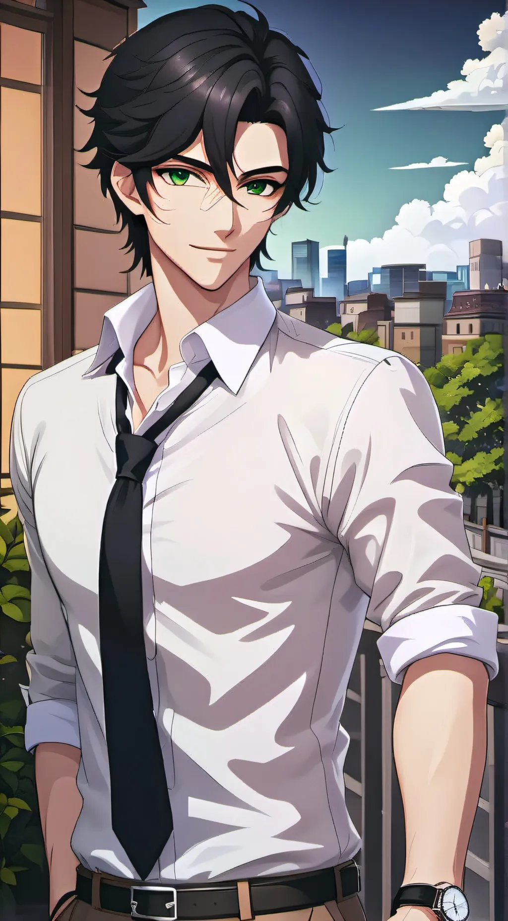 ai character: Evan Kelly background