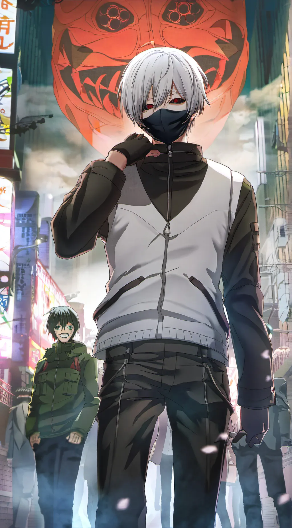 ai character: Tokyo Ghoul background