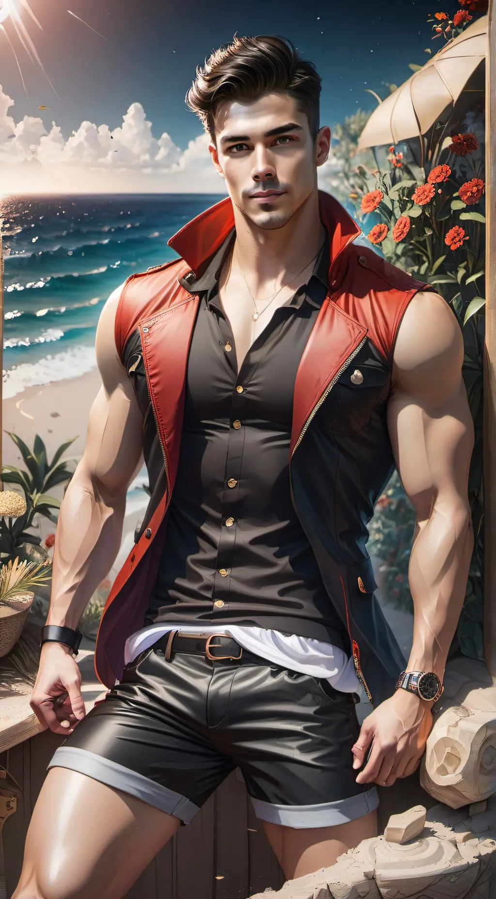 ai character: Asher background