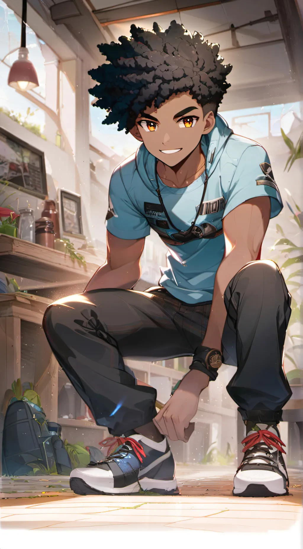 ai character: Jake background