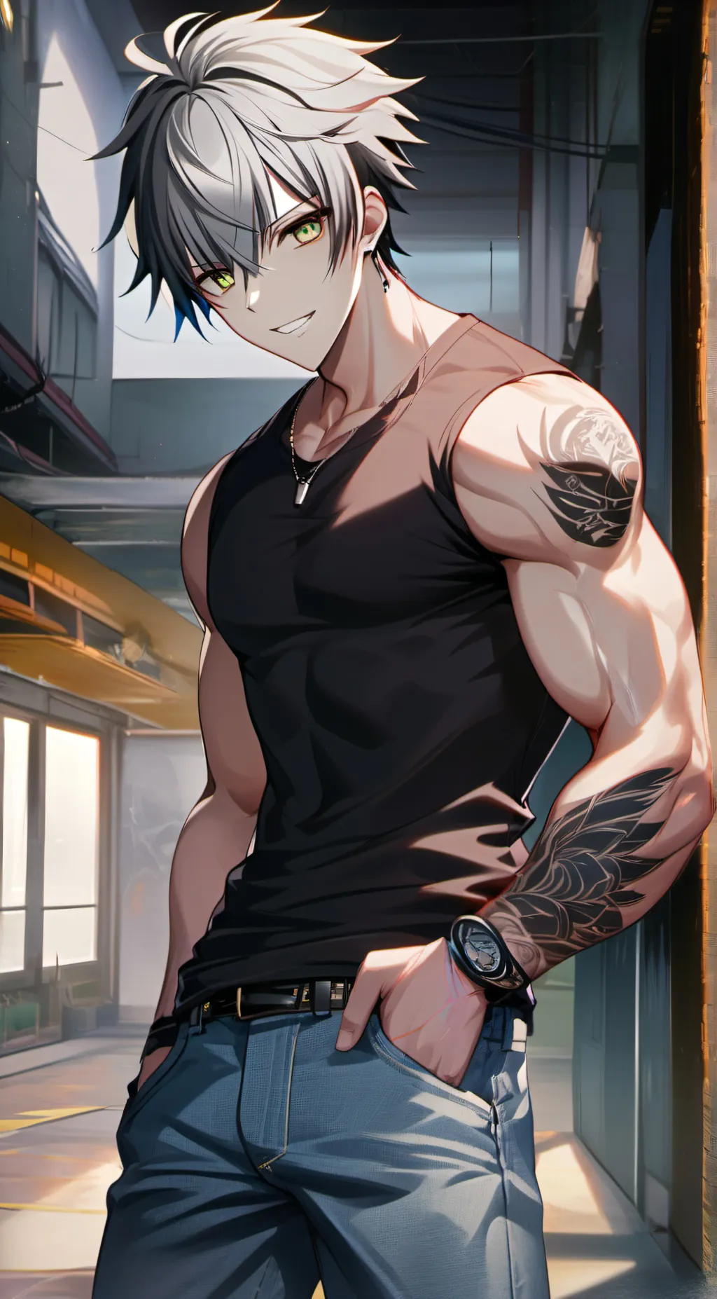 ai character: Dylan background