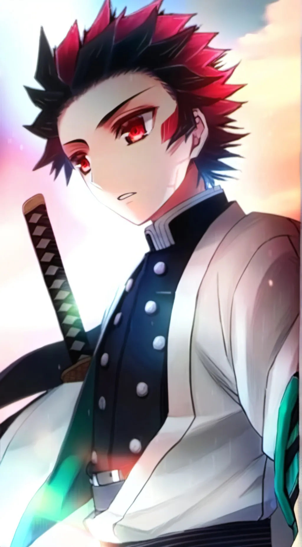 ai character: Tanjiro background