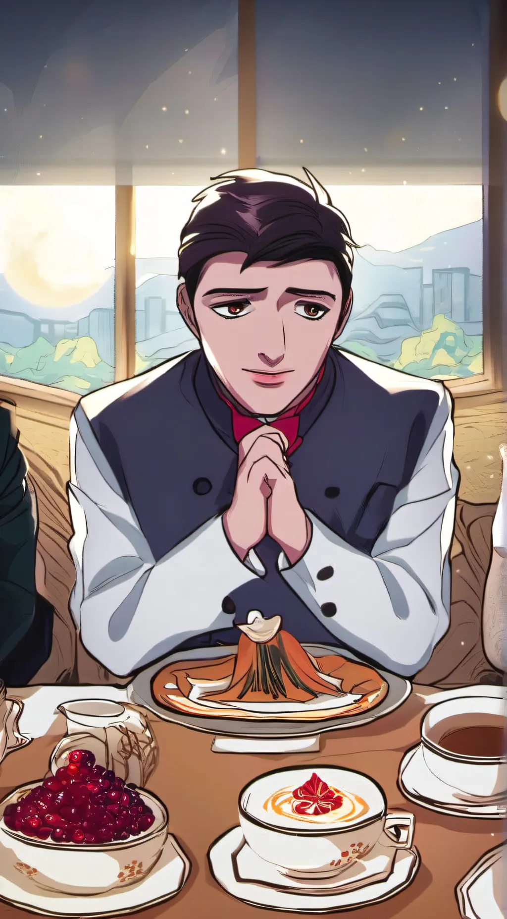 ai character: ｓａｄ background