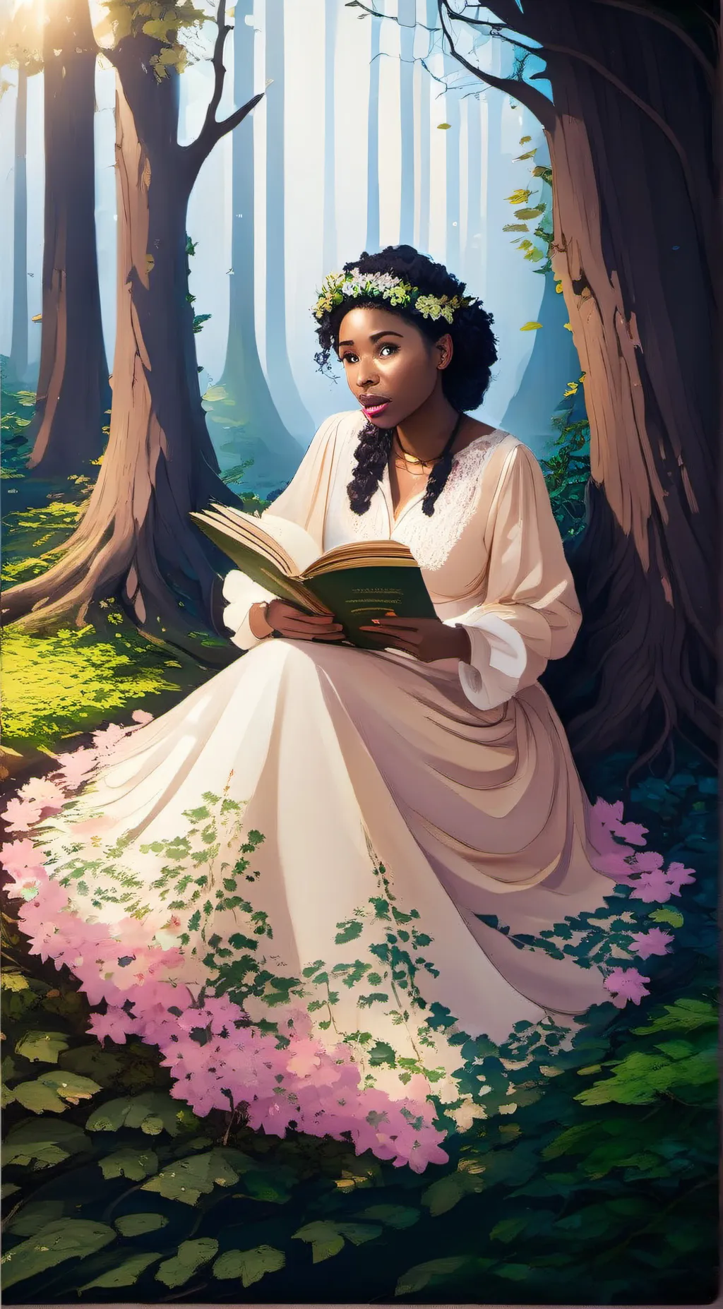 ai character: Evelyn background