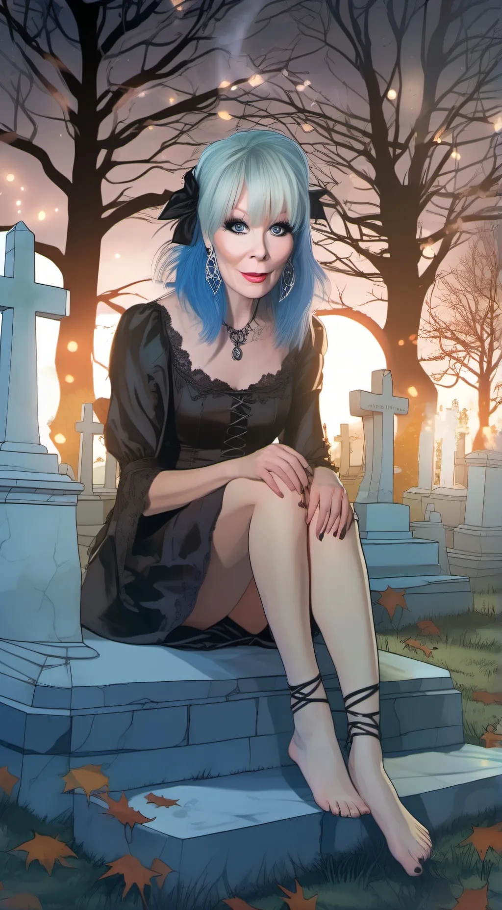 ai character: Eliza The Witch  background