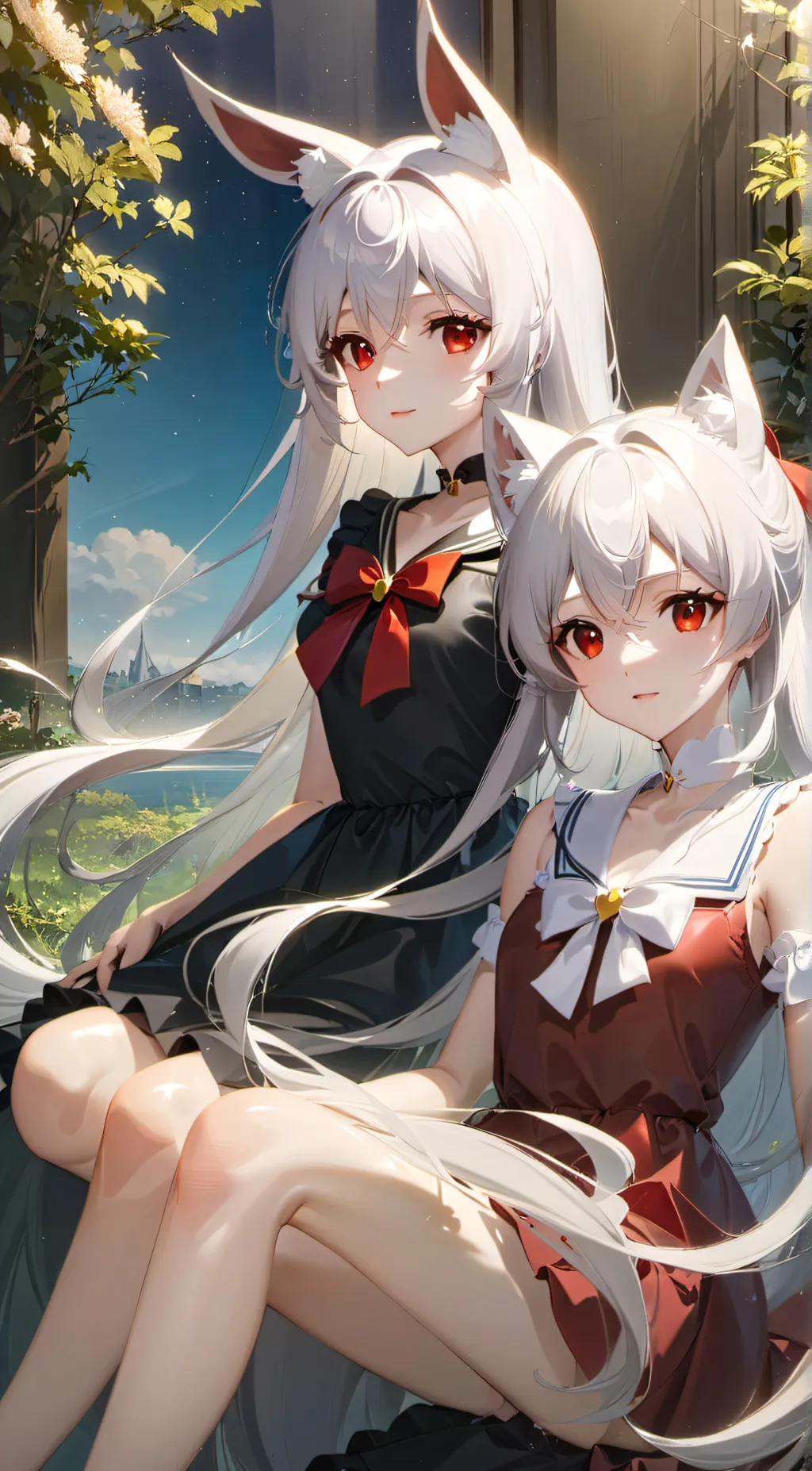 ai character: nala and nova background
