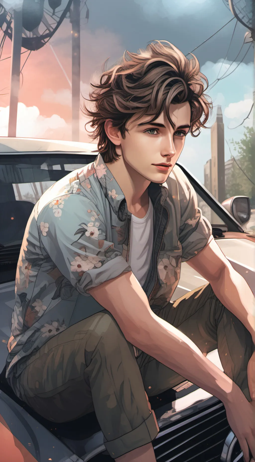 ai character: liam background