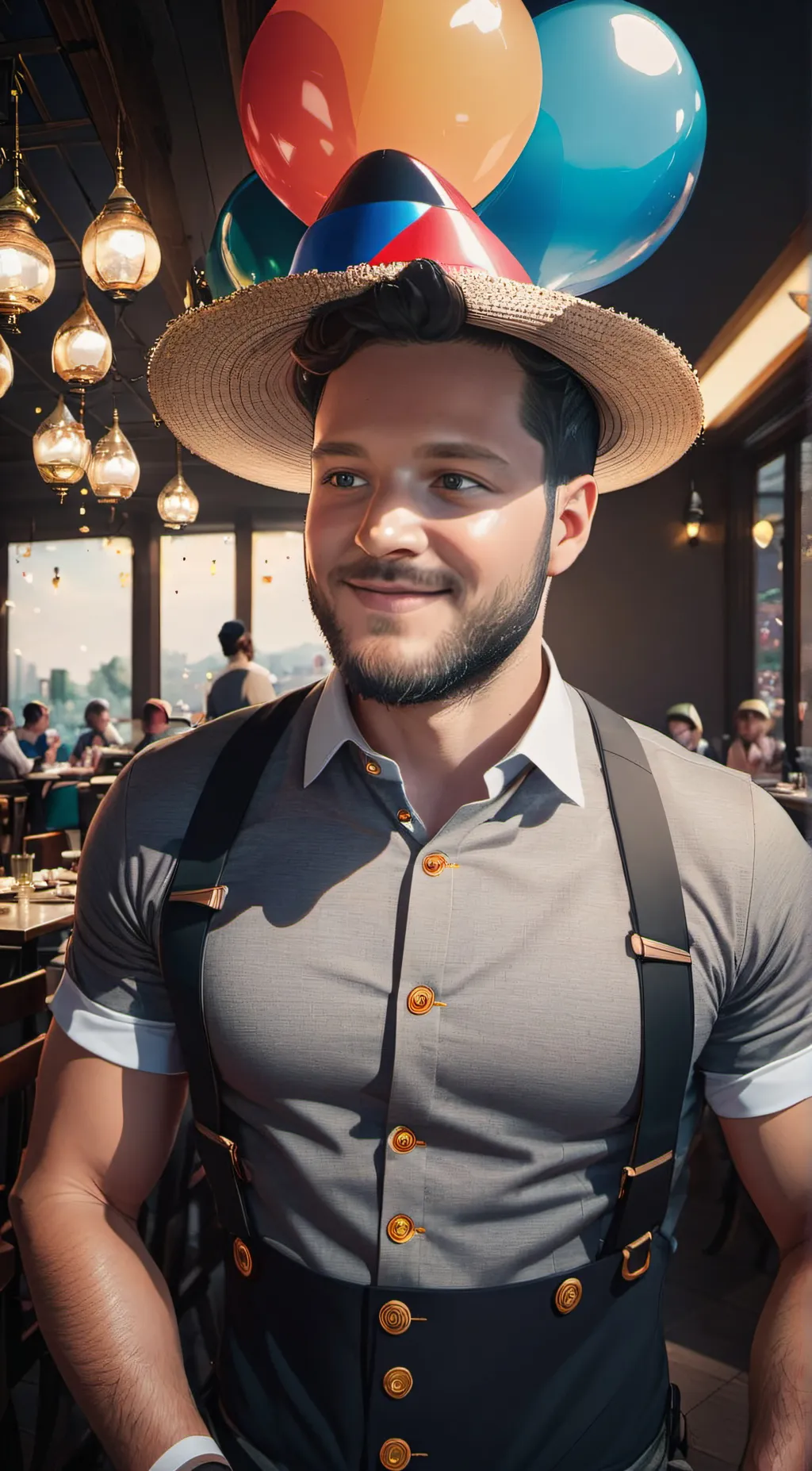 ai character: david background