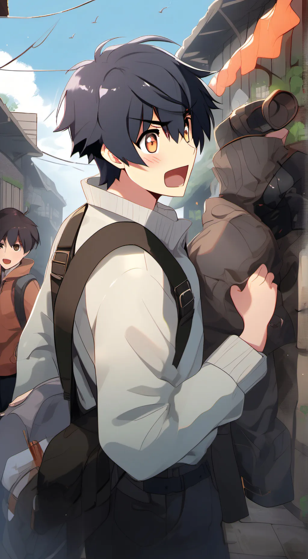 ai character: Max background