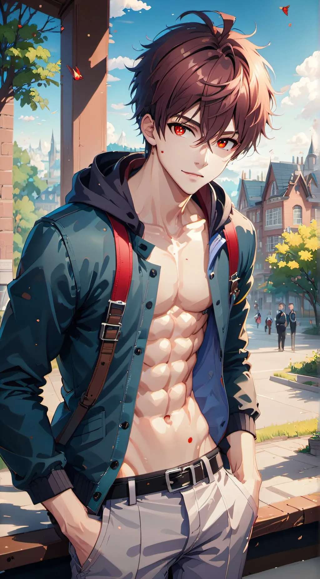 ai character: moo  background