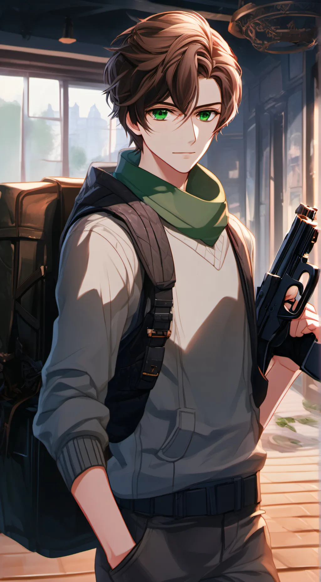 ai character: Mark Heathcliff background