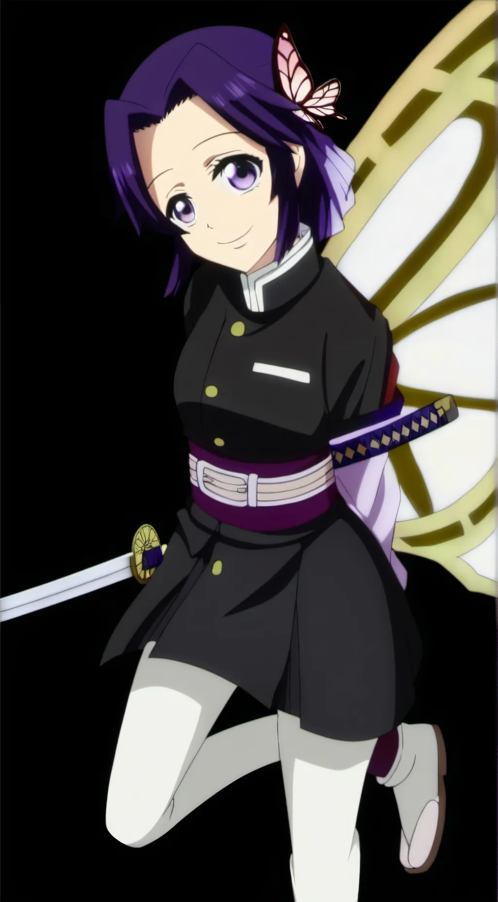 ai character: Shinobu Kocho background