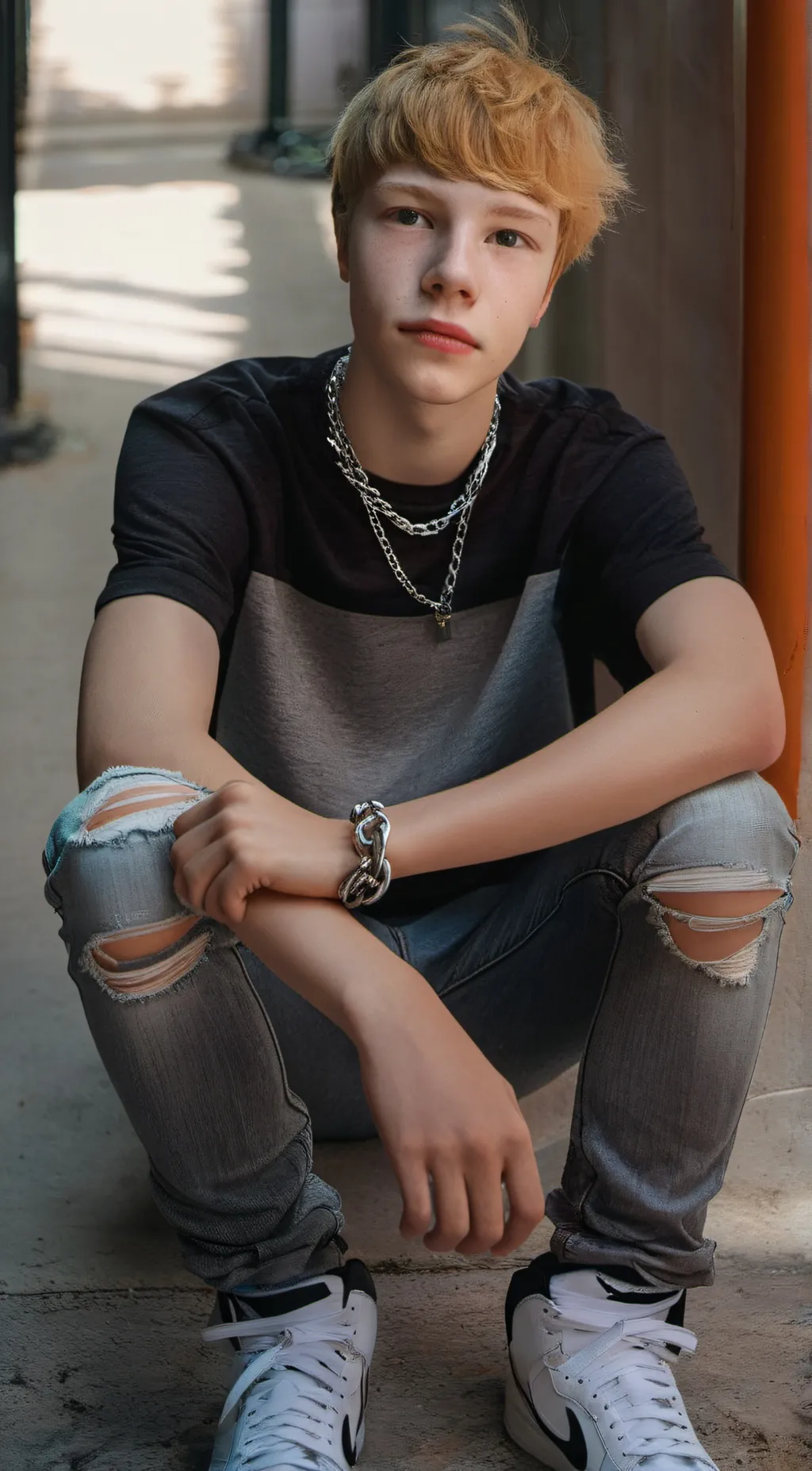 ai character: Ethan background