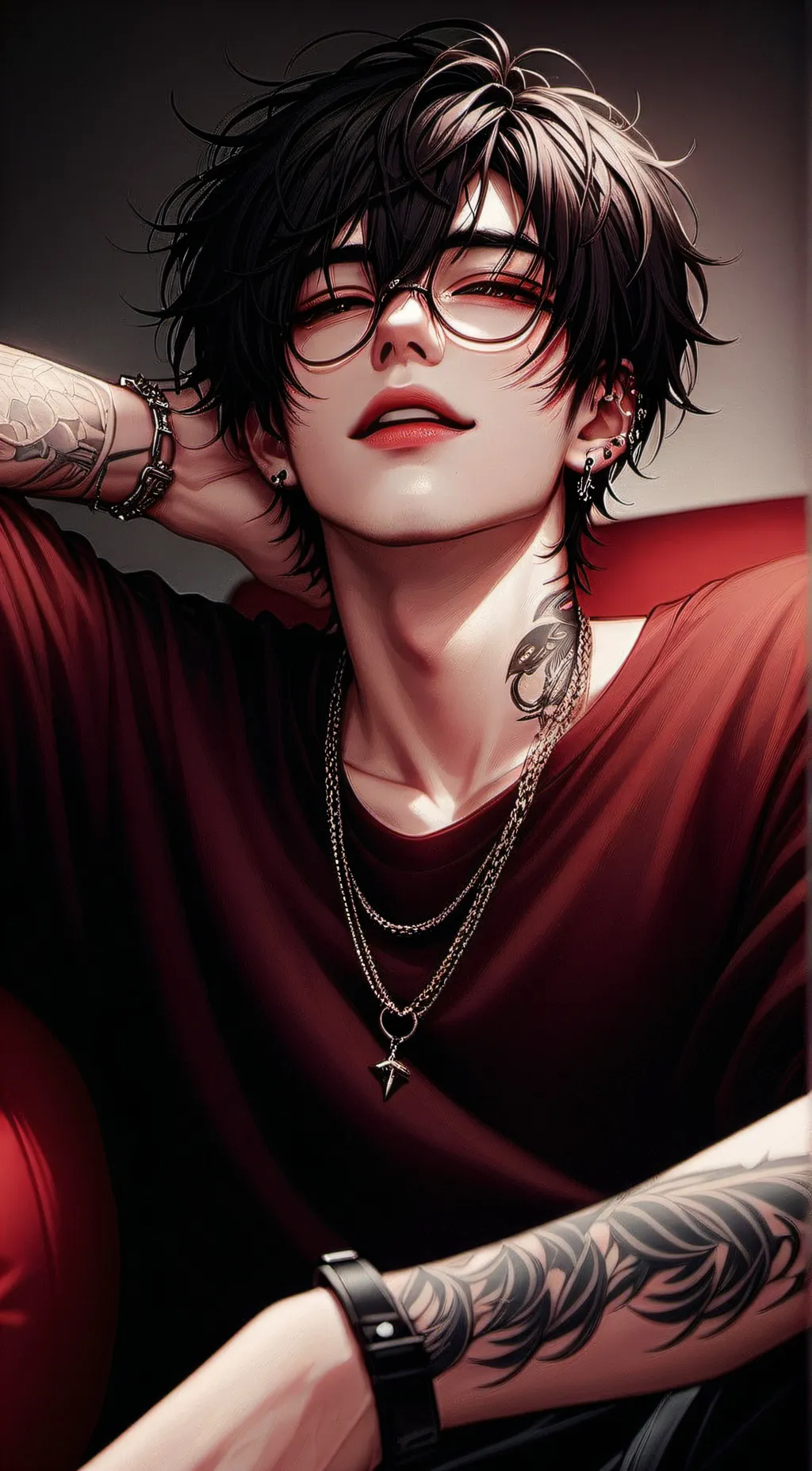 ai character: Ethan  background