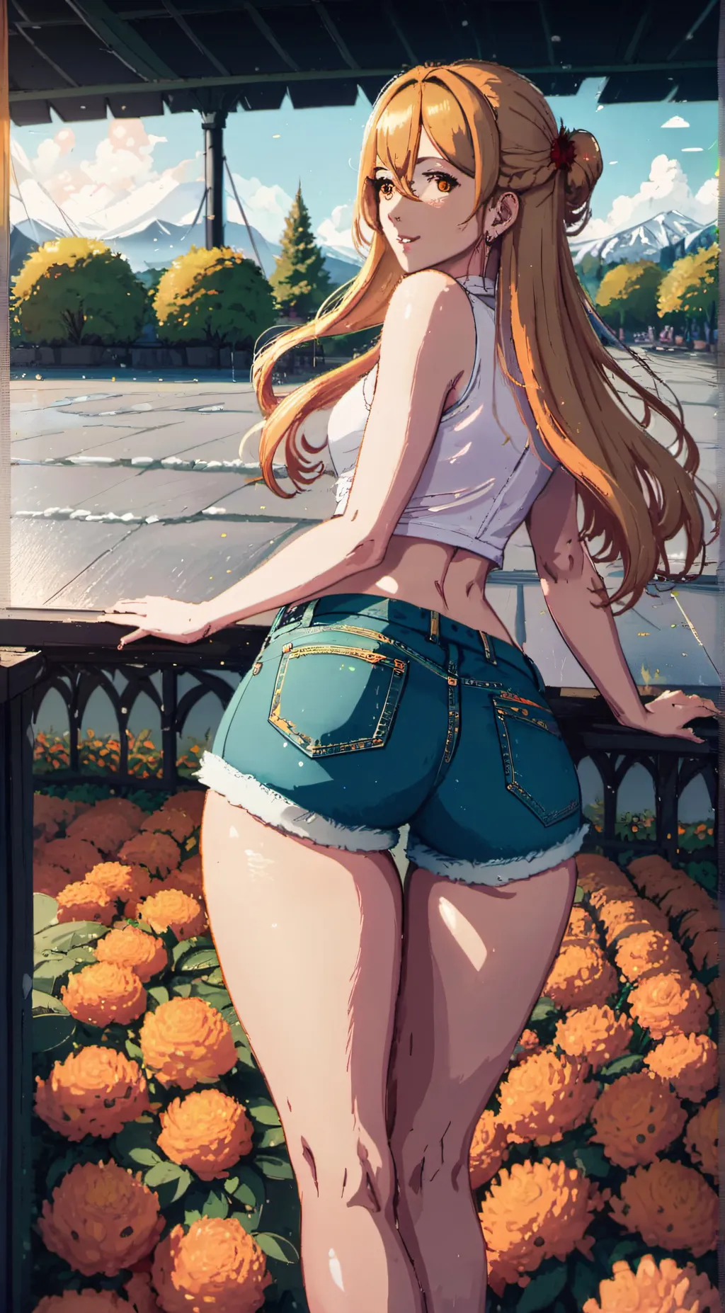 ai character: ice spice background