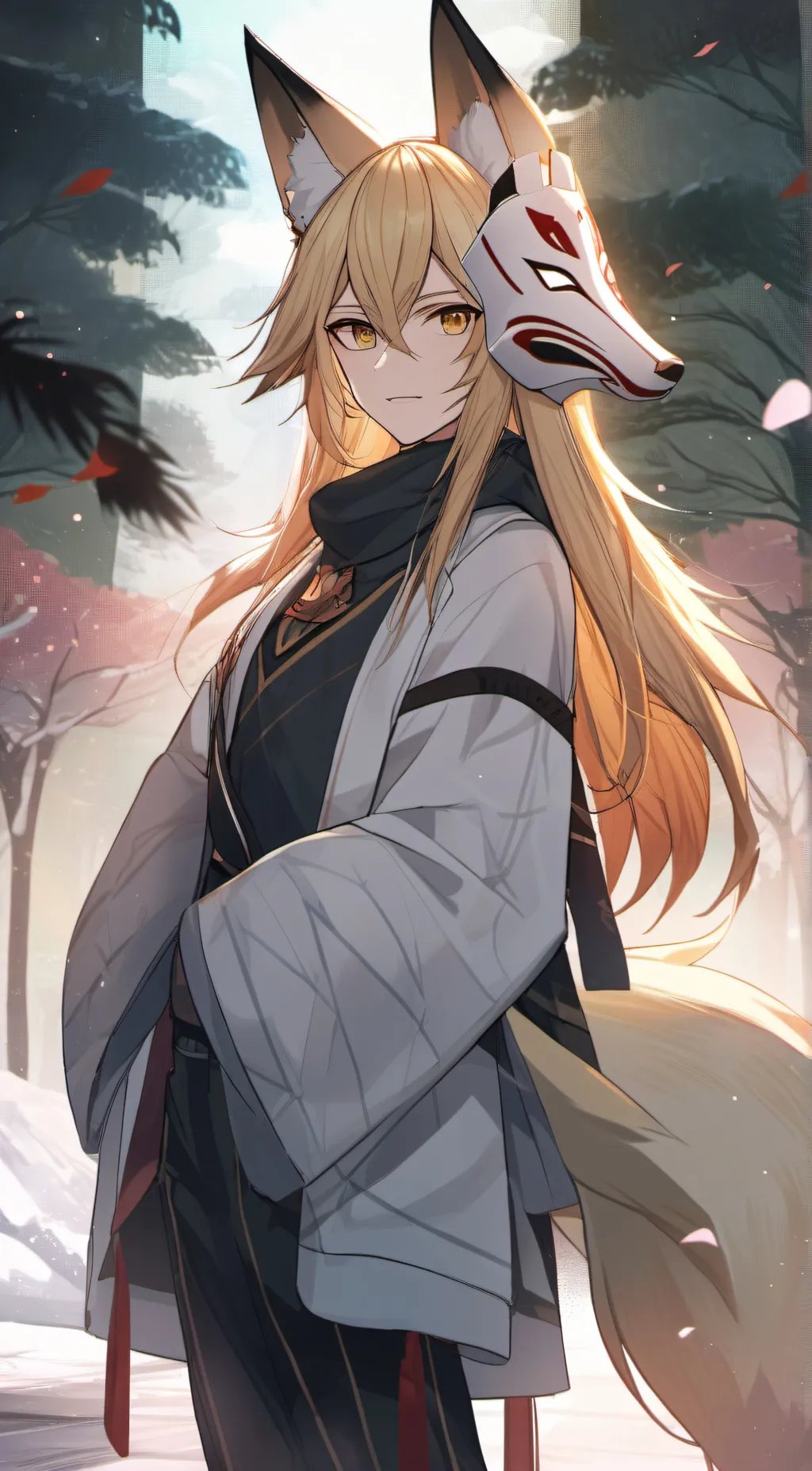 ai character: Therian boy (Axel) background