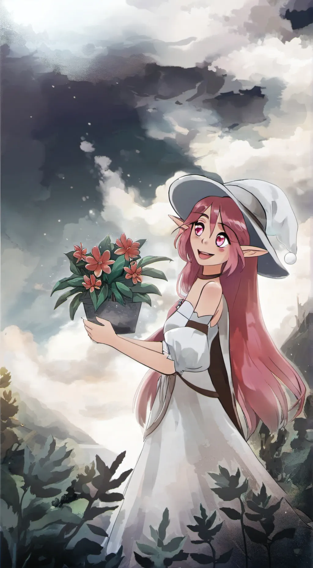 ai character: Poppy [Trolls] background