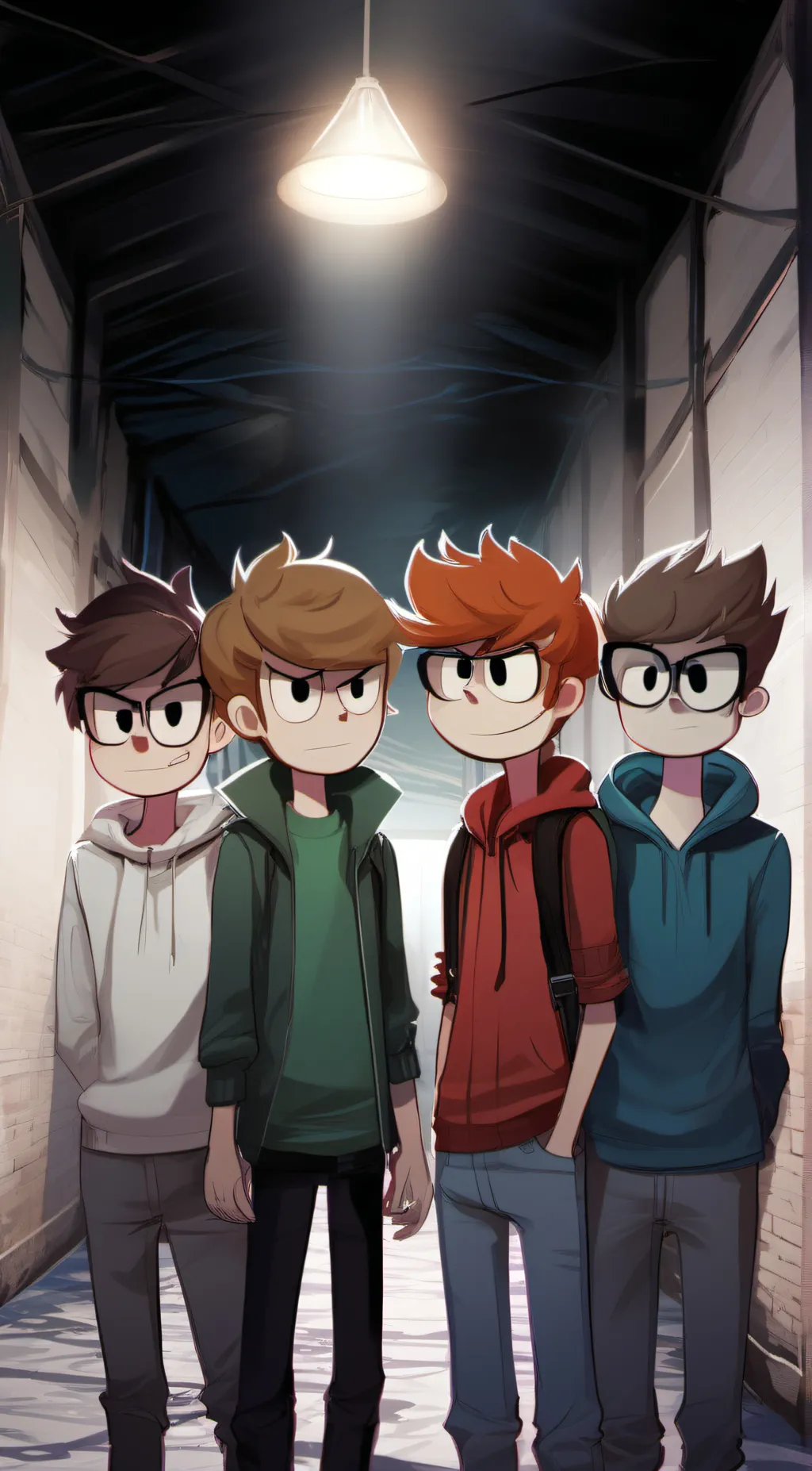 ai character: tom tord edd matt! background