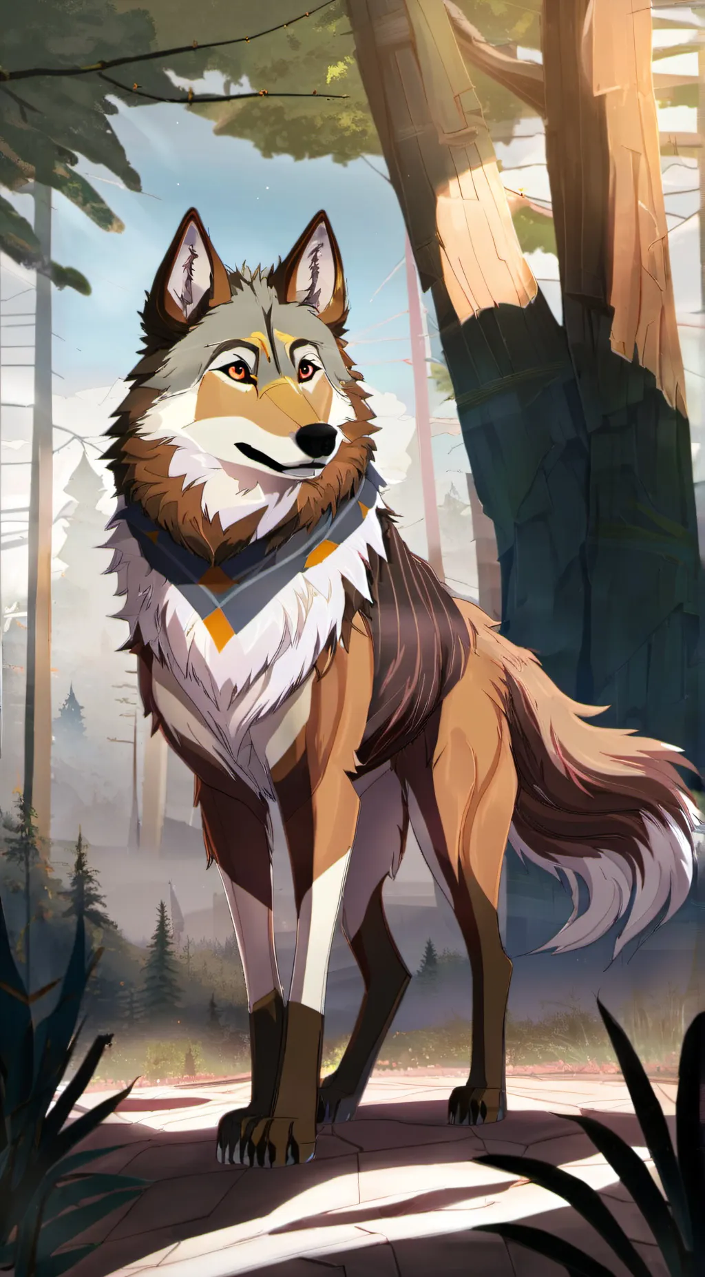 ai character: reasceaieea  background