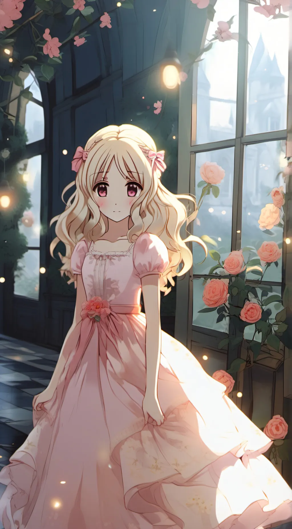 ai character: Dimond  background