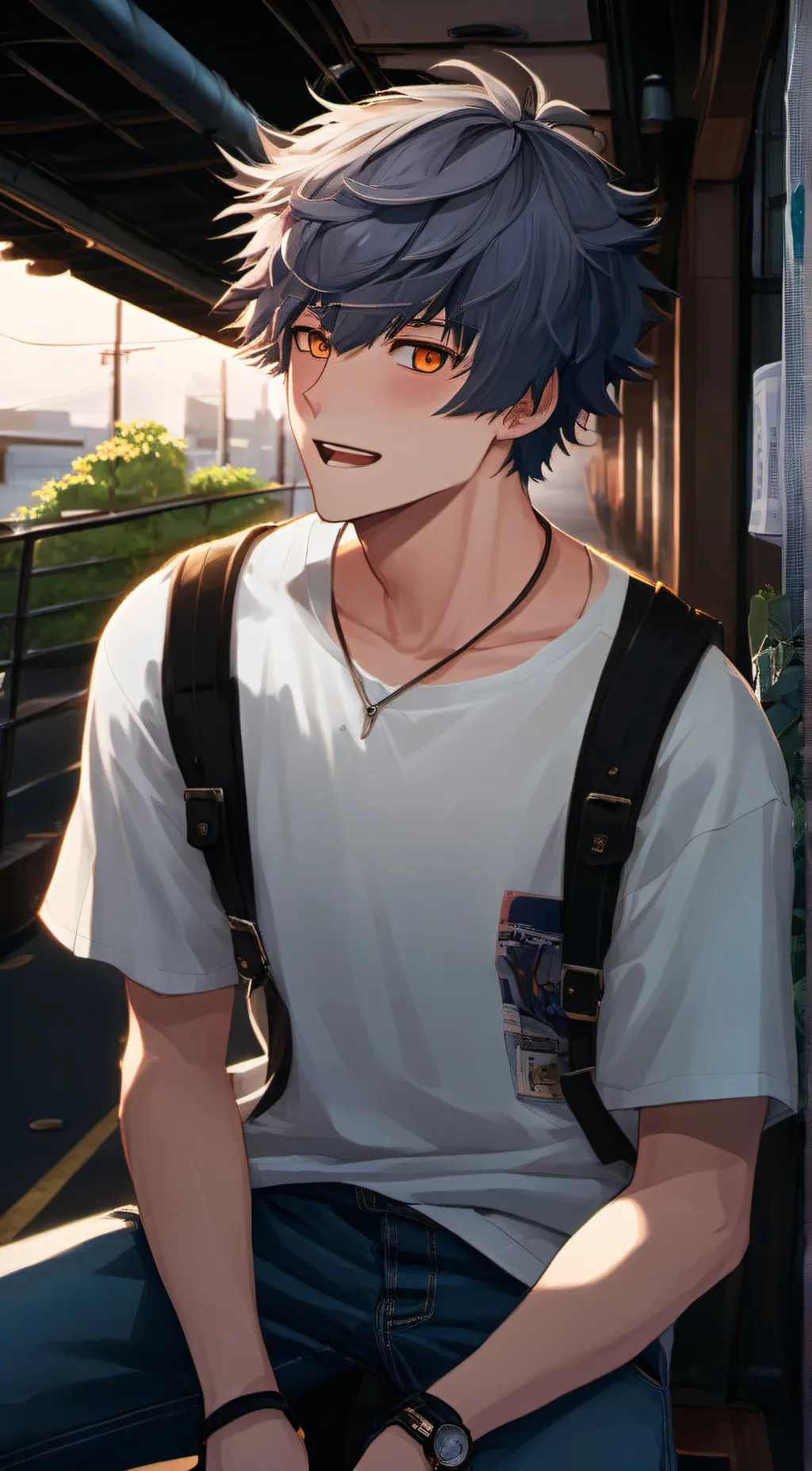 ai character: Liu  background
