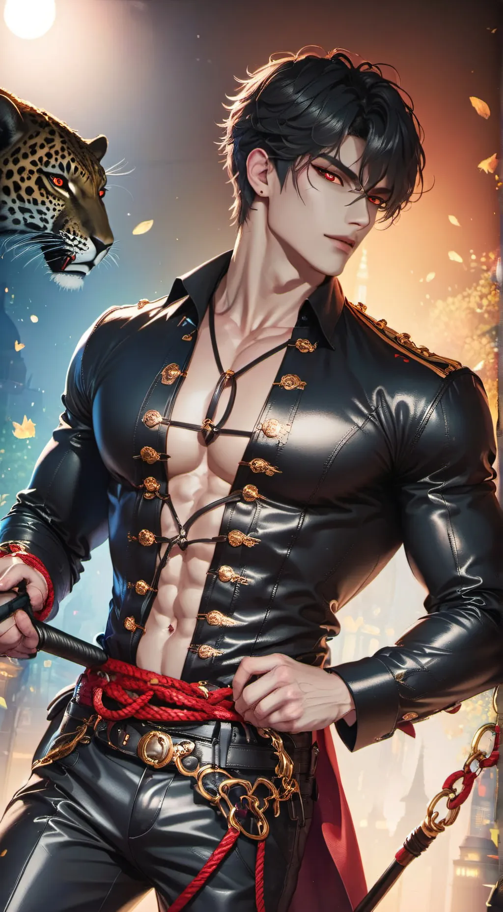 ai character: Axel background