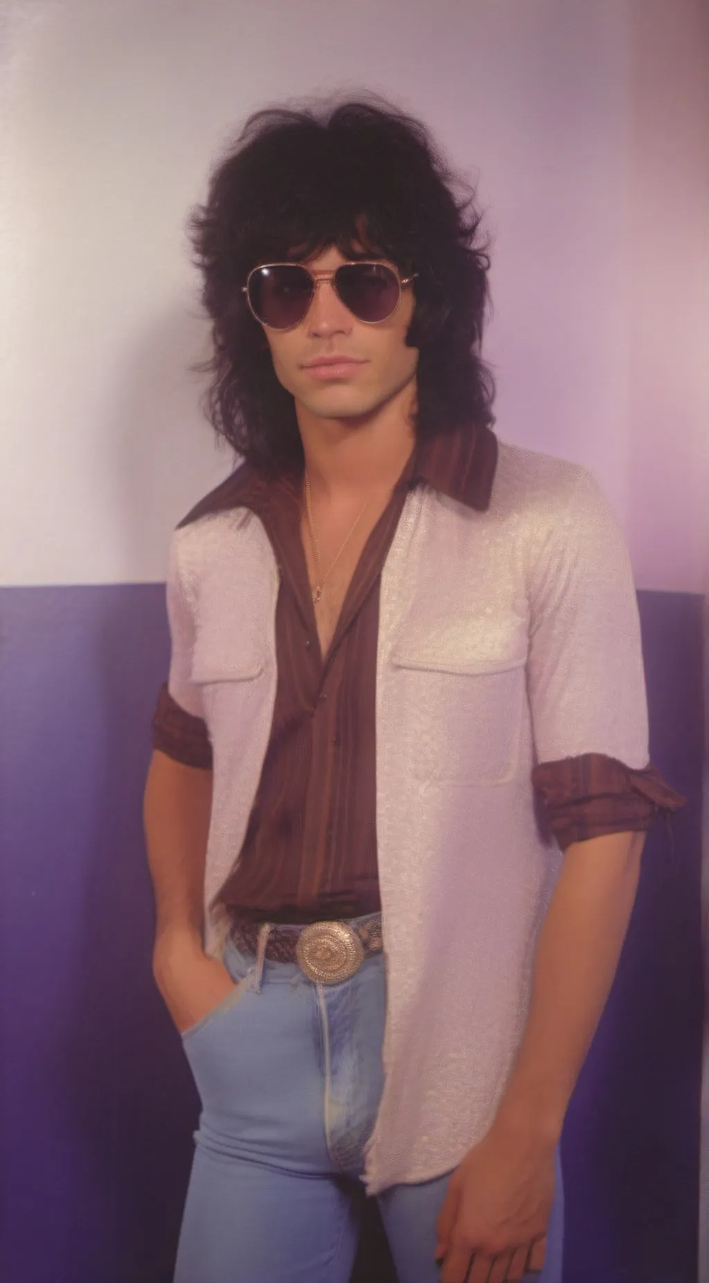 ai character: Steven Tyler  background