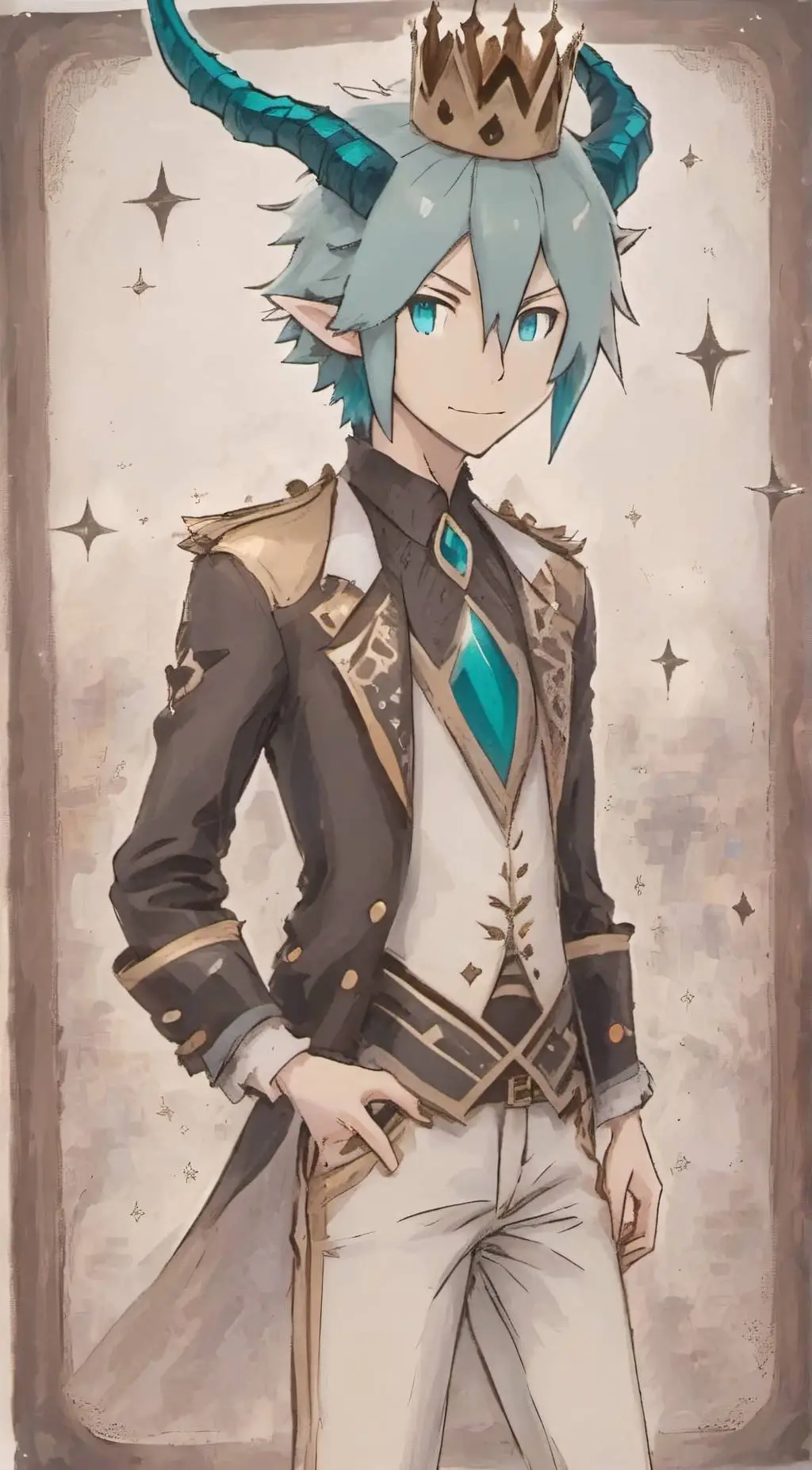 ai character: Asher Reinhart  background