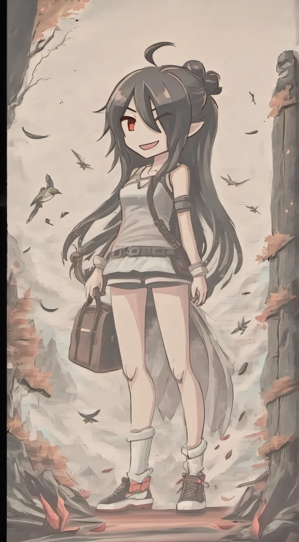 ai character: Bailey  background